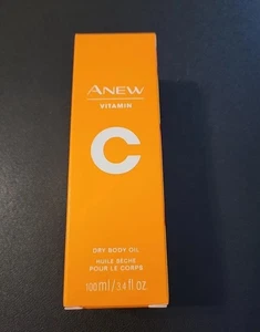 Neu Avon Anew Vitamin C trockenes Körperöl 100ml 3,4 Fl. Oz. - Bild 1 von 2