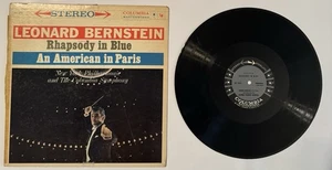33 LP Vinyl Record, Leonard Bernstein, Rhapsody In Blue, Columbia, Fair Cond - Bild 1 von 10