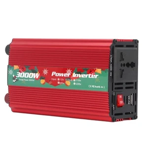 (220V)24V Christmas Standard Car Inverter Aluminum Car Sunshade Inverter Laptop - Picture 1 of 24