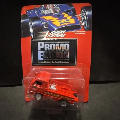 Johnny Lightning Dodge Little Red Wagon Wheel Damage - Image 1 of 4