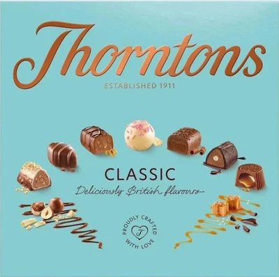 Thorntons Classic Chocolate Collection Gift Set Milk & Dark Chocolate Selections - Image 1 of 2