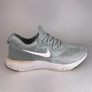 Nike Women Epic React Flyknit AQ0070-009 Blue Running Shoes Sneakers Size 8 - Picture 1 of 12