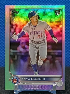 Seiya Suzuki RC Rainbow Foil 2022 Topps Update Series #US250 Chicago Cubs Rookie - Bild 1 von 9