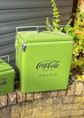 Coca Cola vintage Cooler Green & black Vw Air Cooled Split screen T2 - Large - Image 1 of 4