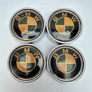 Genuine BMW Alloy Wheel Hub Center Caps - Fit 7mm Wheel Opening - Used - Picture 1 of 9