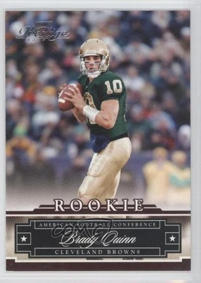 2007 Playoff Prestige Rookie Brady Quinn #151 Rookie RC - Image 1 of 2