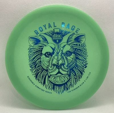 NEW Discmania Color Glow C-Line FD2 - Royal Rage 1 - Innova Made Blue Stamp 171G - Image 1 of 2