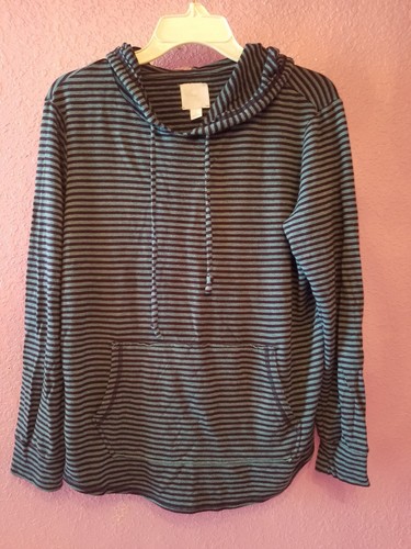 VETEMENTS Abbigliamento domenicale felpa con cappuccio a righe donna taglia L