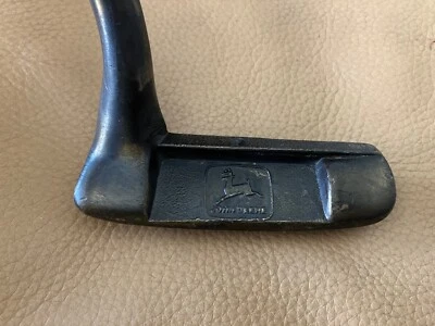 Vintage John Deere Brass Putter RH Golf Pride grip 34.5" - Image 1 of 4