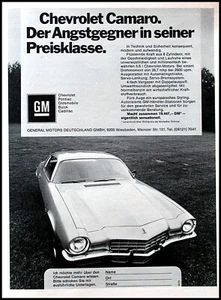 Chevrolet Camaro, 3. originale aus Werbung 1973 - Picture 1 of 1