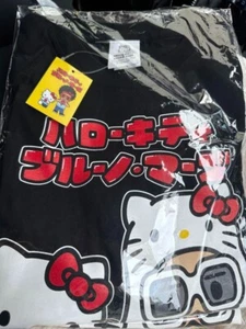 Bruno Mars Hello Kitty T-shirt Sanrio Size M 2024 2nd POP UP SHOP limited - Picture 1 of 1
