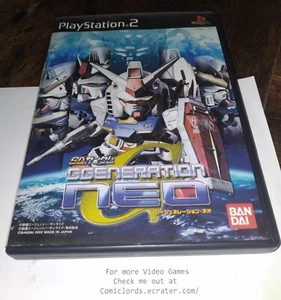 SD Gundam G Generation NEO (Sony PlayStation 2) PS2 Japan Import NTSC-J READ!!!! - Picture 1 of 4