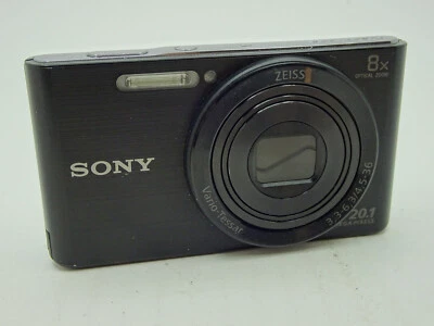 Sony Cyber-Shot DSC-W830 20.1MP Digital SLR Camera 8x Zoom - Black NEW - Image 1 of 4