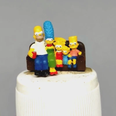 Figura en miniatura Family Cartoon HO 1:87 no preiser Foto 1 de 4