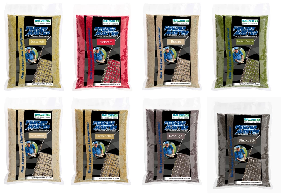 Balzer Zammataro Feedermaster Method Feeder Futter 1kg Karpfen Brasse   3,85€/kg - Bild 1 von 1