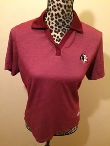 CUTTER AND BUCK - BURGUNDY & WHITE POLO - M - Bild 1 von 4