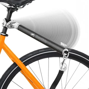 Malabi V2.0 - 180° drehbare Hundefahrradleine - mit Stoßdämpfern Easy Ride, schwarz - Bild 1 von 19
