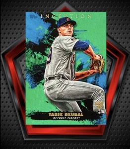Tarik Skubal RC *Verde* 2021 Topps Inception Parallel #5 Detroit Tigers MLB - Imagen 1 de 3