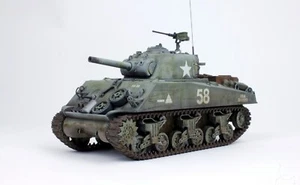(Pre-Order) M4A3 Sherman Tank /w 105mm Howitzer 1:35 Pro Built Model - Picture 1 of 22