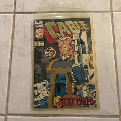 Cable 1 Marvel Comics signed by Art Thibert No COA Marvel Comics 1993 - Image 1 of 4