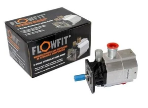 11 GPM Hydraulische zweistufige Hi-Low Gear Pumpe 4 Bolzen Flansch bei 3600 U/min - Bild 1 von 2