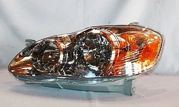 适用于 2005 - 2008 年丰田卡罗拉车头灯总成左 TYC 322MX06 2006 2007 — 第 1/2 张图片