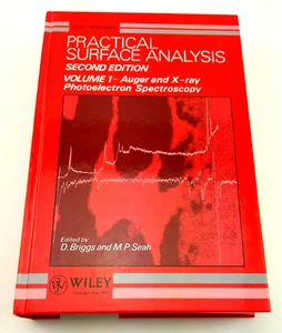 PRACTICAL SURFACE ANALYSIS Second Edition Vol 1 D Briggs/ MP Seah 1995 Hardcover - Picture 1 of 12