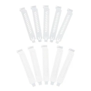 5Pcs Desktop Computer Host Chassis PCI Cooling Dust Filter PCI Slot Baffle Net - Afbeelding 1 van 14