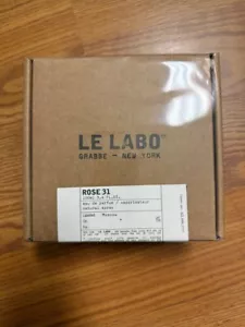 Le Labo Rose 31 Eau de Parfum 3.4 oz/100ml for Unisex EDP Spray New With Box - Picture 1 of 2