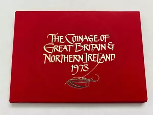 1973 Coinage United Kingdom of Great Britain And Northern Ireland Proof Set - Bild 1 von 4