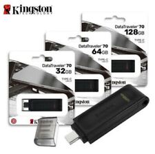 Kingston DataTraveler 70 64GB 128GB 256GB Drive Flash Chiavette USB TYPE-C IT