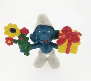   PUFFO REGALO CON FIORI 20040 MADE IN GERMANY PEYO  (014) - Imagen 1 de 1