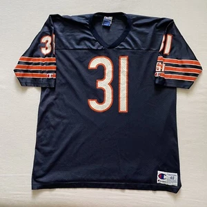 Vintage Chicago Bears Rashaan Salaam Jersey Size 48 Champion 90s - Picture 1 of 13