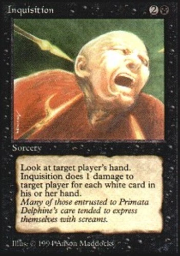Inquisition ~ Near Mint The Dark MTG Magic UltimateMTG Black Card - Image 1 of 1