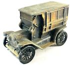 Vintage Banthrico 1915 Ford Model 'T" Omnibus Metal Coin Bank See Photos
