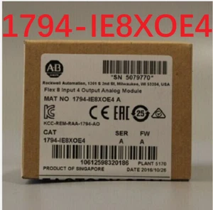 New Factory Sealed 1794-IE8XOE4 /A Flex 8 Input4 Output Analog Module1794IE8XOE4 - Picture 1 of 4