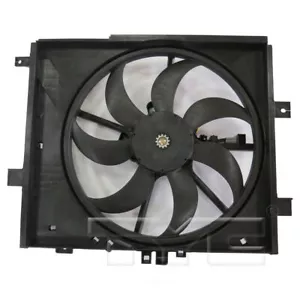 Dual Radiator and Condenser Fan fits 2012-2019 Nissan Versa Versa Note TYC - Picture 1 of 3