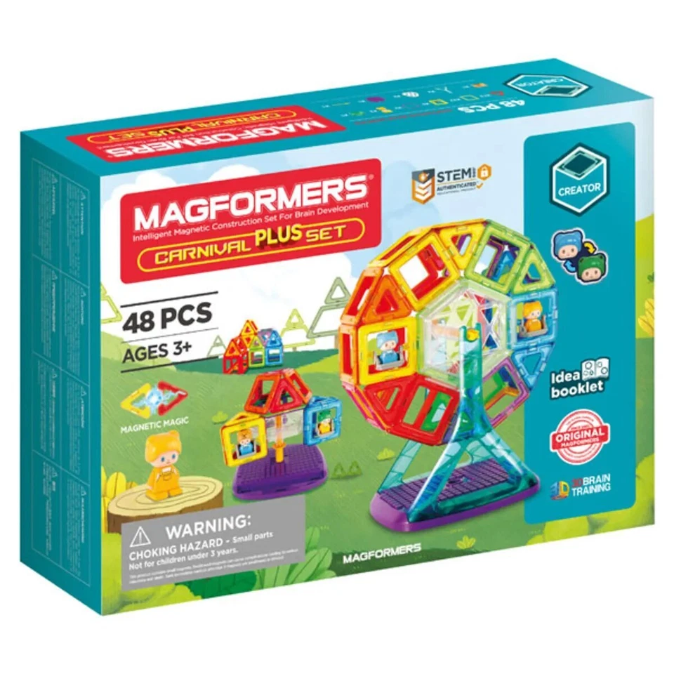MAGFORMERS Carnival Plus, Set 48-teilig - Bild 1 von 1