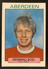A&BC SCOTTISH FOOTBALL 1971 (PURPLE 2ND) - 078 HENNING BOEL - ABERDEEN