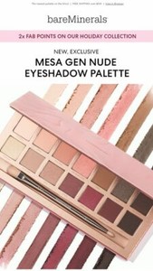 bareminerals joyful color palette