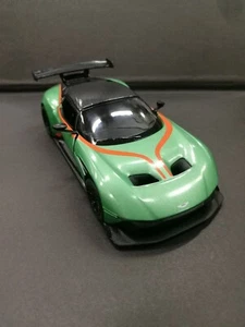 Aston Martin Vulcan Green Kinsmart Toy Car Model 1/38 Scale Diecast Metal New - Picture 1 of 2