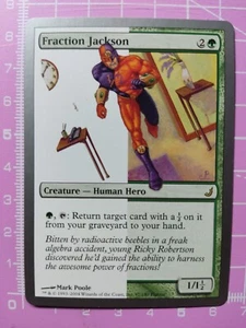 Magic MTG - FRACTION JACKSON - Rare Green Creature - Unhinged - 2004 - M/NM - Picture 1 of 1