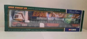 Corgi Boxed Eddie Stobart CC13201 DAF XF Super Space Cab Curtainside Limited Ed. - Picture 1 of 6