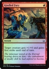 Kindled Fury (101/199) - Hour of Devastation - Common (Foil)