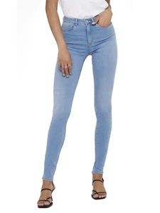 ONLY Damen Jeans Leggings onlROYAL LIFE BJ13333 NOOS Highwaist Skinny Jeggings - Picture 1 of 4