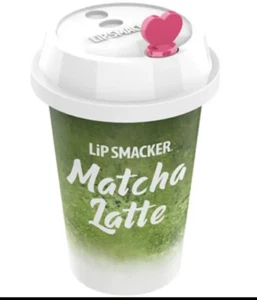 Lip Smacker Matcha Latte Flavored Lip Balm Coffee Cup Cool Stocking Stuffers! - Picture 1 of 3
