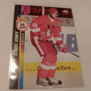 DEL Card Foxes Duisburg Trade & Play 09/10 Daniel Kunce