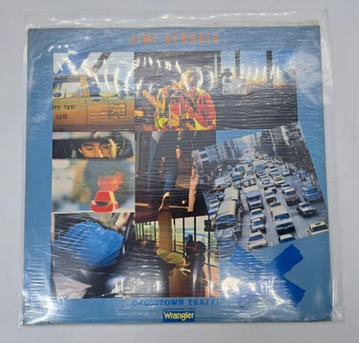 JIMI HENDRIX Crosstown Traffic 1990 UK 12" Vinyl Single Wrangler  EX - Image 1 of 4