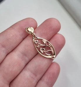 9ct Rose Yellow Gold Clogau Hallmarked Tree Of Life Pendant 2.3g Welsh Gold - Picture 1 of 10