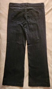 Vanity Brand dark wash jeans size 30x35 23" Flare Women's tall/long - Picture 1 of 3